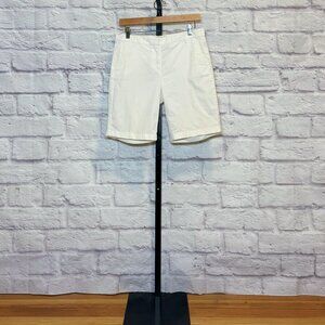 J. Crew Cream Bermuda Shorts